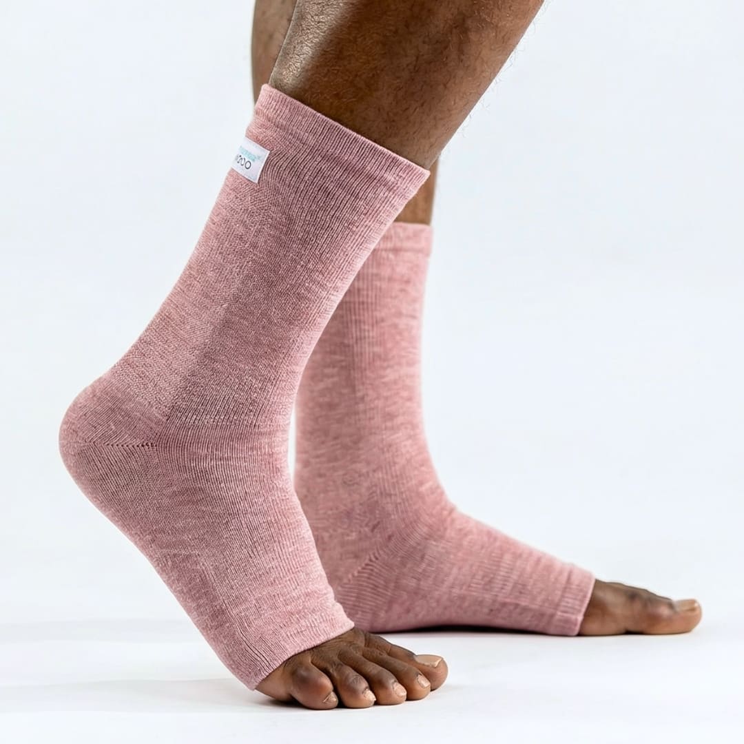 Premium Bamboo Anti-Fatigue Foot Sleeves for All-Day Comfort