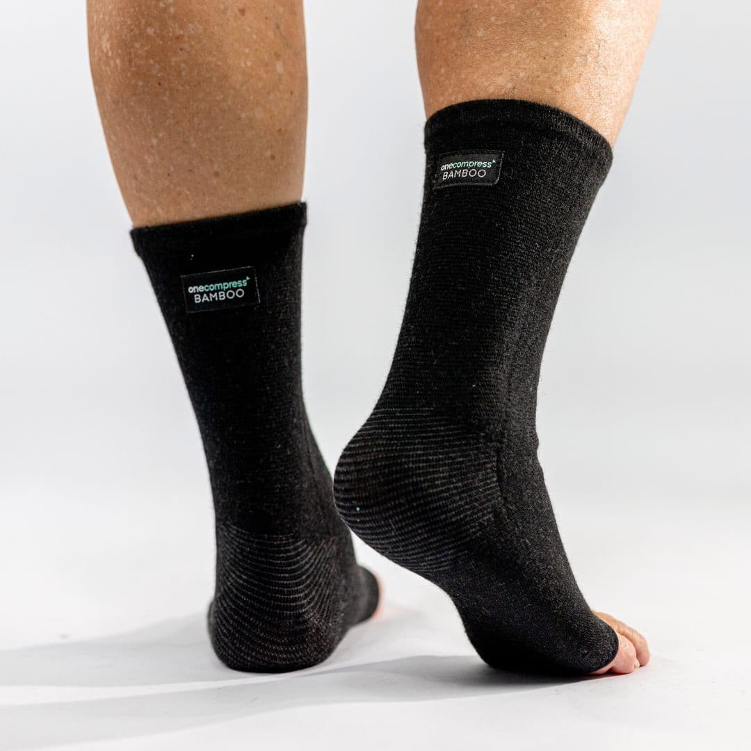 Premium Bamboo Anti-Fatigue Foot Sleeves for All-Day Comfort