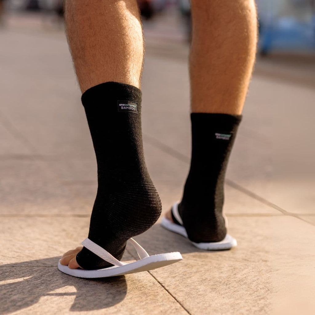 Premium Bamboo Anti-Fatigue Foot Sleeves for All-Day Comfort