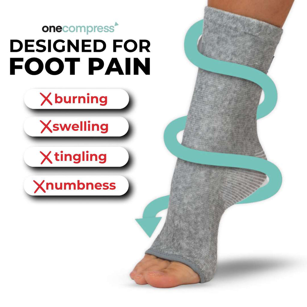 Premium Bamboo Anti-Fatigue Foot Sleeves for All-Day Comfort