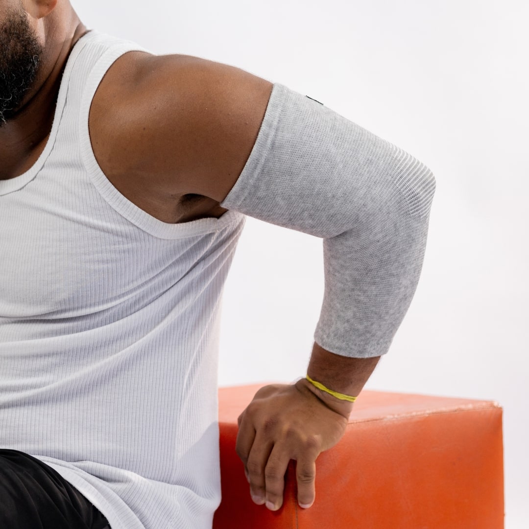 Premium Bamboo Elbow Sleeve for All-Day Comfort & Support
