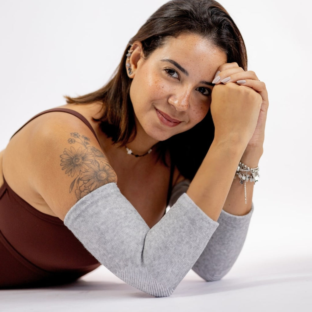 Premium Bamboo Elbow Sleeve for All-Day Comfort & Support