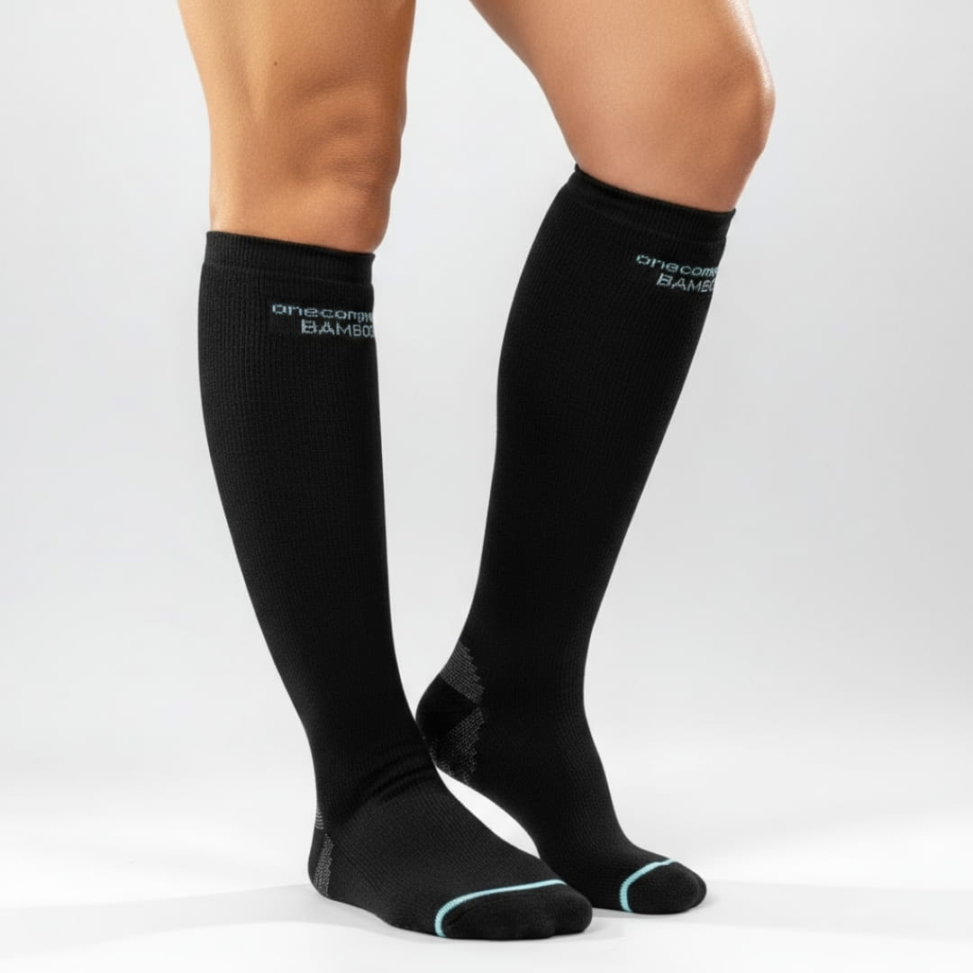 Lux Bamboo Compression Socks for All-Day Comfort and Support